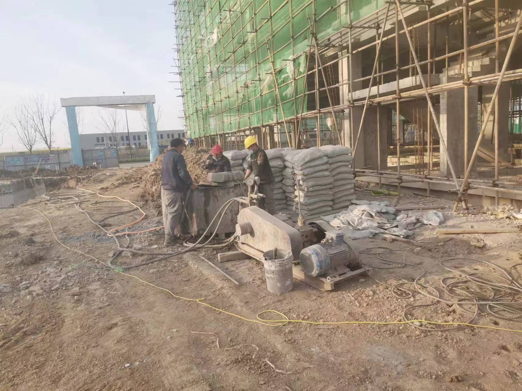 皂市镇别墅下沉注浆