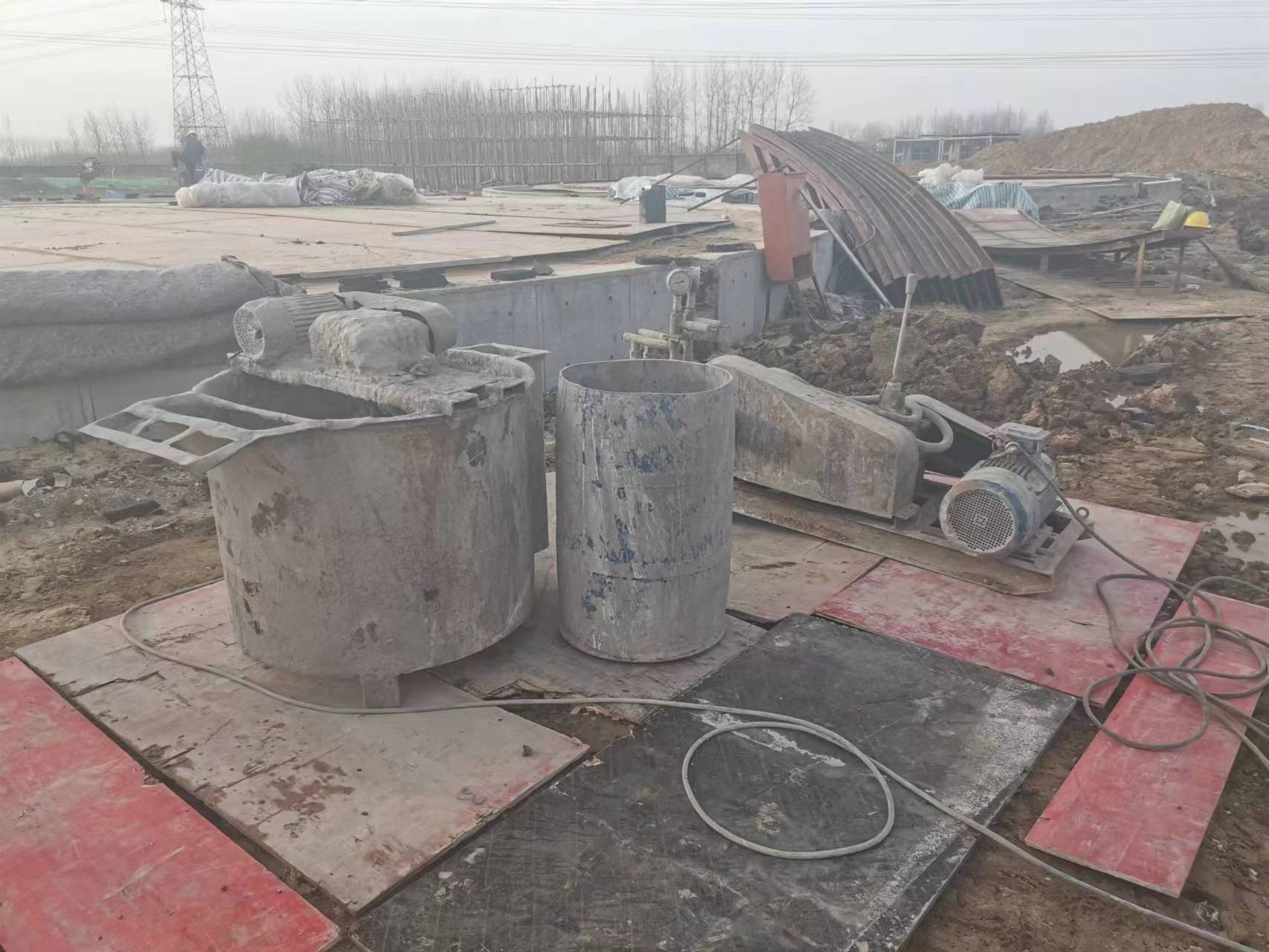 皂市镇顶管注浆