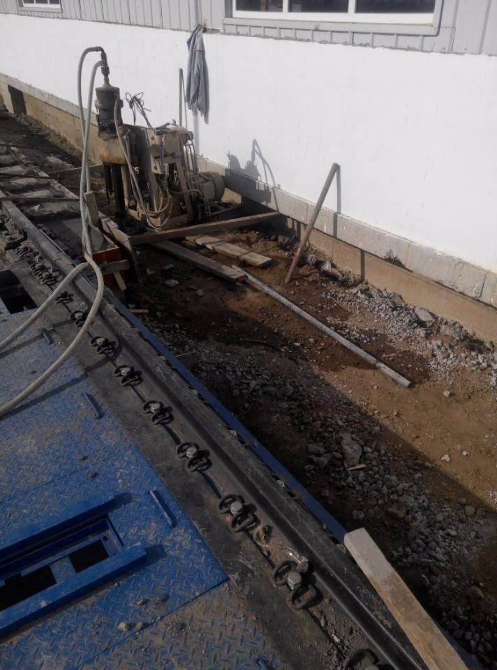 皂市镇注浆治理铁路高路基沉陷病害